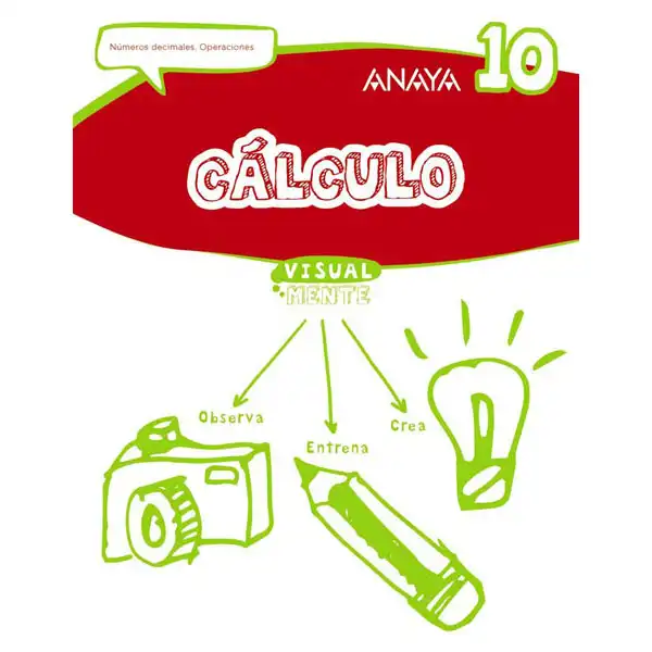 CÁLCULO 10 ANAYA EDUCACIÓN ISBN 9788469831786 CÁLCULO 10 ANAYA EDUCACIÓN ISBN 9788469831786