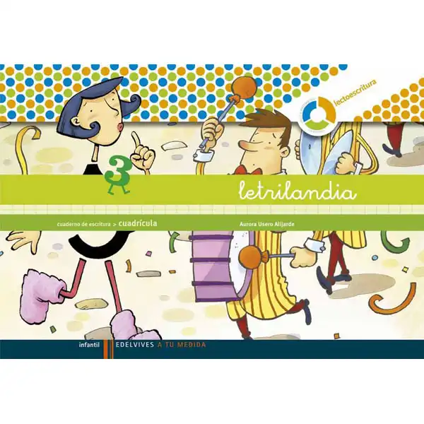 CUADER LETRILANDIA CUADRÍCULA 3 ESPIRAL BAULA ISBN 9788426371478 CUADER LETRILANDIA CUADRÍCULA 3 ESPIRAL BAULA ISBN 9788426371478