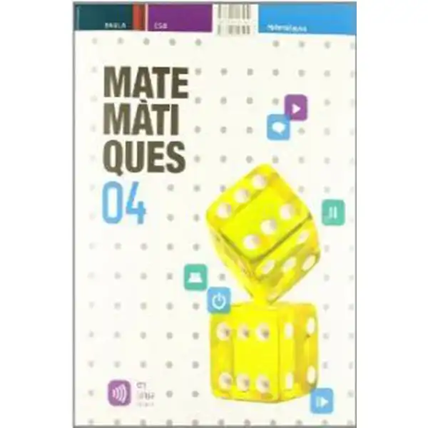 MATEMATIQUES 04 ESOLINIA BAULA 9788447923502 MATEMATIQUES 04 ESOLINIA BAULA 9788447923502
