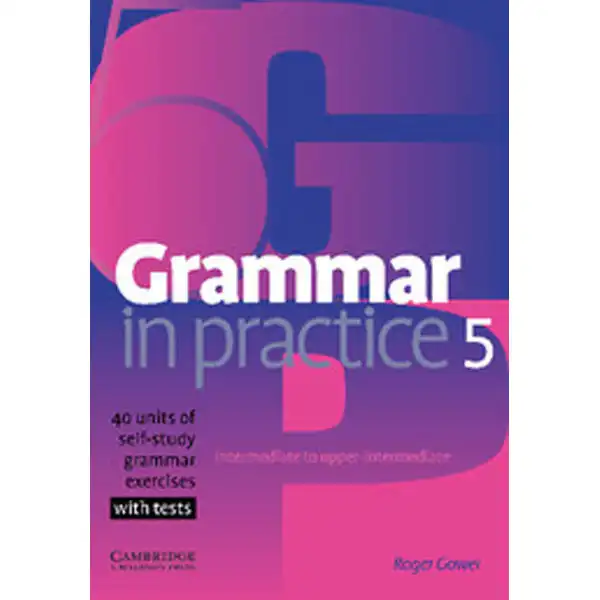 GRAMMAR IN PRACTICE 5 GRAMMAR IN PRACTICE 5