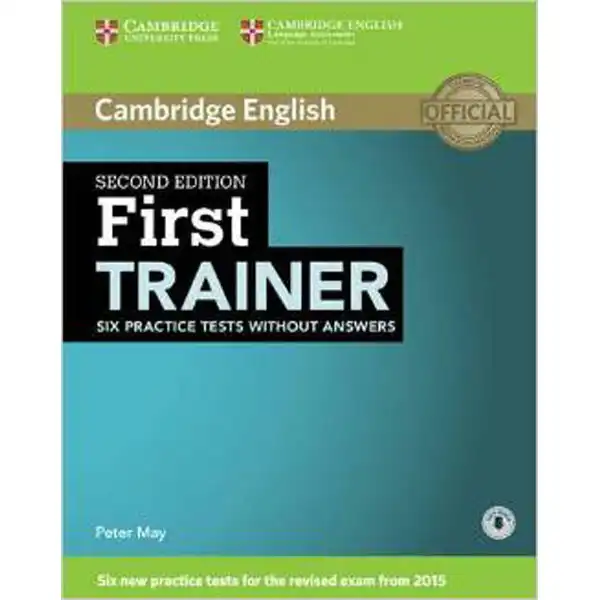 TRAINER FIRST CERT PRACTICE TESTS 2ED TRAINER FIRST CERT PRACTICE TESTS 2ED