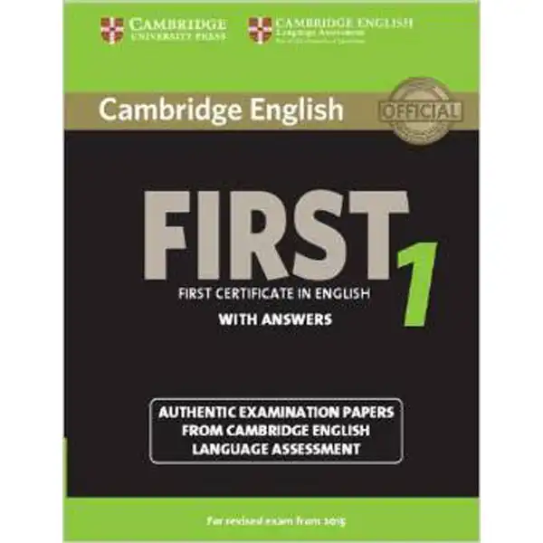 CAMB FIRST CERT ENG PRACT TESTS 1 STUDENT+KEY CAMB FIRST CERT ENG PRACT TESTS 1 STUDENT+KEY