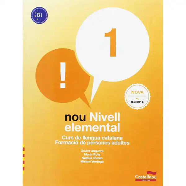 NOU NIVELL ELEMENTAL 1 CASTELLNOU 9788416790272 NOU NIVELL ELEMENTAL 1 CASTELLNOU 9788416790272
