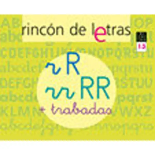 RINCON DE LETRAS 13 (R, RR) ISBN 9788421835975 RINCON DE LETRAS 13 (R, RR) ISBN 9788421835975