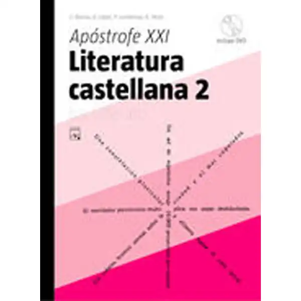 APOSTROFE XXI LITERATURA CASTELLANA 2 ISBN 9788421840290 APOSTROFE XXI LITERATURA CASTELLANA 2 ISBN 9788421840290