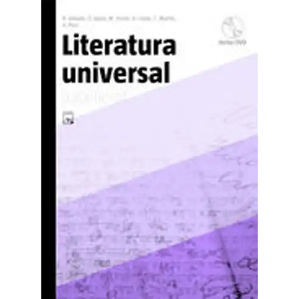 LITERATURA UNIVERSAL BATX ISBN 9788421840313 LITERATURA UNIVERSAL BATX ISBN 9788421840313