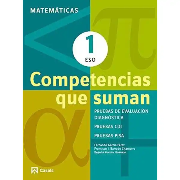 COMPETENCIAS QUE SUMAN. MATEMATICAS 1 ISBN 9788421853054 COMPETENCIAS QUE SUMAN. MATEMATICAS 1 ISBN 9788421853054