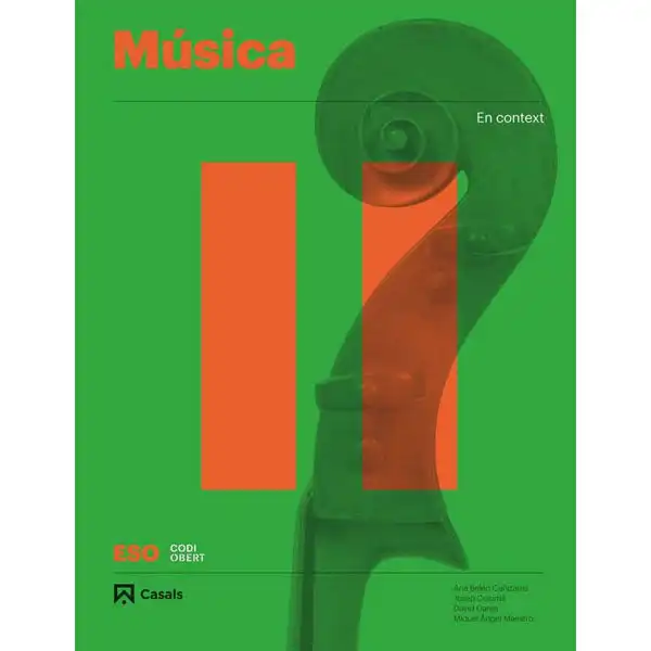 MÚSICA II ESO CASALS ISBN 9788421866399 MÚSICA II ESO CASALS ISBN 9788421866399