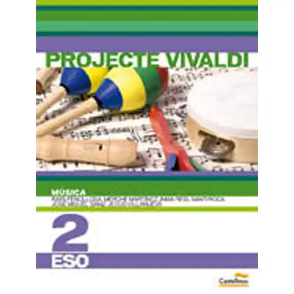 MUSICA 2N ESO PROJECTE VIVALDI (EN VALENCIA) CASTELLNOU 9788483452554 MUSICA 2N ESO PROJECTE VIVALDI (EN VALENCIA) CASTELLNOU 9788483452554
