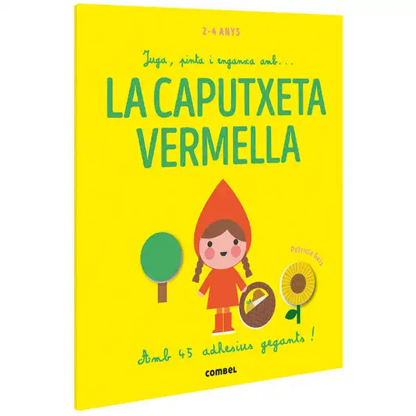 JUGA PINTA ENGANXA CAPUTXETA VERMELLA COMBEL 9788491016915 JUGA PINTA ENGANXA CAPUTXETA VERMELLA COMBEL 9788491016915