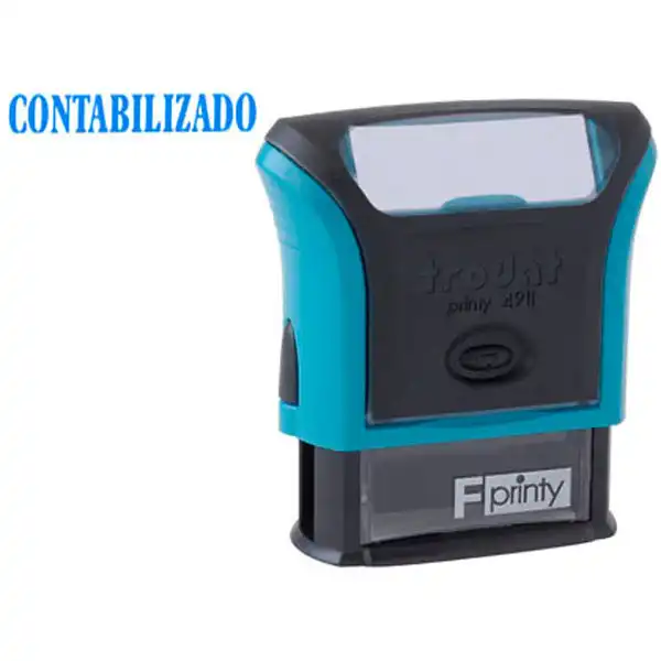 SELLO PRINTY 4911 F8 AZUL AUTOMATICO FORMULA CONTABILIZADO (4911 P4 F8) 39229 SELLO PRINTY 4911 F8 AZUL AUTOMATICO FORMULA CONTABILIZADO (4911 P4 F8) 39229