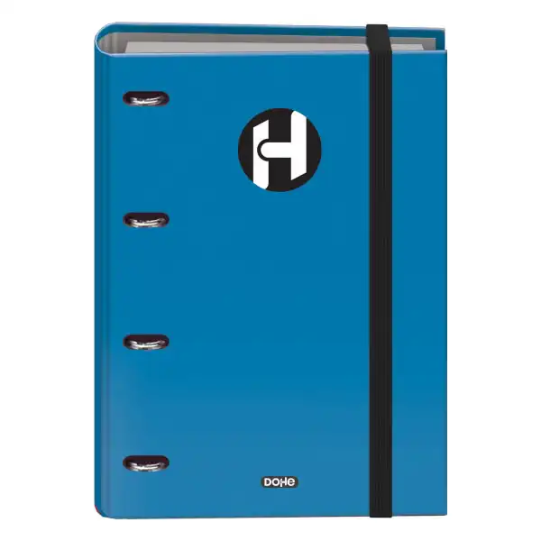 CARPEBLOC DOHE AZUL 4ANILLAS 35MM 100HJ 90GR 50783 CARPEBLOC DOHE AZUL 4ANILLAS 35MM 100HJ 90GR 50783