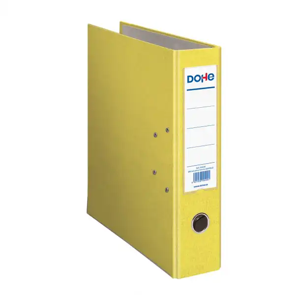 ARCHIVADOR DIN A4 LOMO ANCHO AMARILLO DOHE (09409) ARCHIVADOR DIN A4 LOMO ANCHO AMARILLO DOHE (09409)