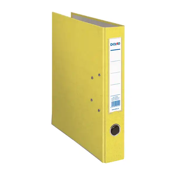 ARCHIVADOR FOLIO LOMO ESTRECHO AMARILLO DOHE (09414) ARCHIVADOR FOLIO LOMO ESTRECHO AMARILLO DOHE (09414)