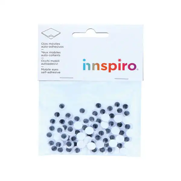 OJOS MOVILES NEGRO BOLSA 80 UDS 8MM 97101 F407484 OJOS MOVILES NEGRO BOLSA 80 UDS 8MM 97101 F407484