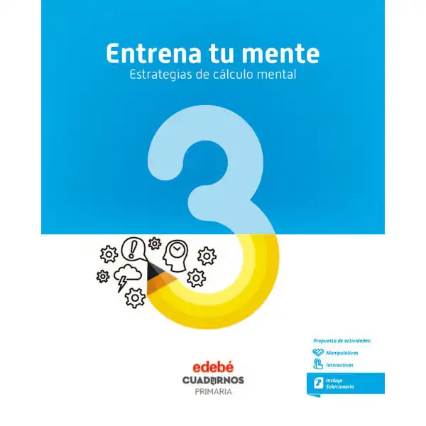 CUAD ENTRENA TU MENTE 3 (CAS) EDEBE 9788468336510 CUAD ENTRENA TU MENTE 3 (CAS) EDEBE 9788468336510