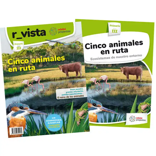 CINCO ANIMALES EN RUTA (CAS) EDEBE 9788468342160 CINCO ANIMALES EN RUTA (CAS) EDEBE 9788468342160