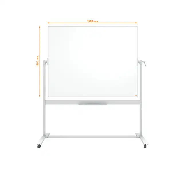 PIZARRA NOBO CLASSIC MAGNETICA ACERO VITRIFICADO MOVIL 150X120 CM (1901035)
