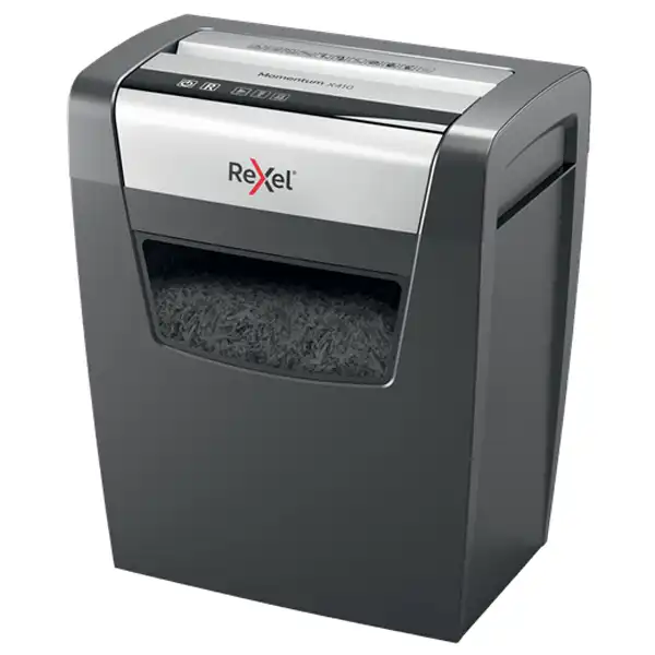 DESTRUCTORA REXEL MOMENTUM X410 NEGRO/PLATA 154020 (2104571EU) 154020 DESTRUCTORA REXEL MOMENTUM X410 NEGRO/PLATA 154020 (2104571EU) 154020