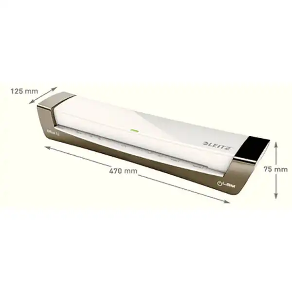 PLASTIFICADORA ILAM OFFICE DIN A3 PLATA/BLANCO LEITZ 72530084 PLASTIFICADORA ILAM OFFICE DIN A3 PLATA/BLANCO LEITZ 72530084