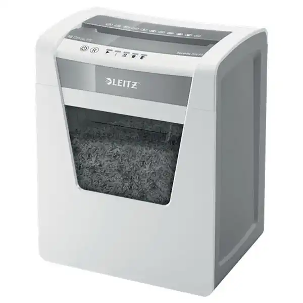 DESTRUCTORA LEITZ IQ OFFICE P5 BLANCO/PLATA 80020000 DESTRUCTORA LEITZ IQ OFFICE P5 BLANCO/PLATA 80020000