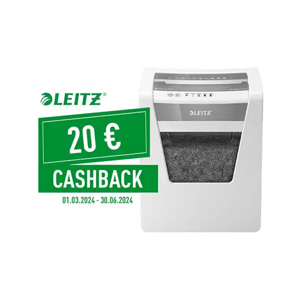 DESTRUCTORA LEITZ IQ OFFICE P5 BLANCO/PLATA 80020000 DESTRUCTORA LEITZ IQ OFFICE P5 BLANCO/PLATA 80020000