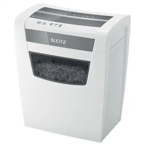 Destructora Leitz IQ Home Office P4, blanco/plata 80090000