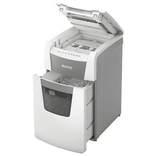 DESTRUCTORA IQ AUTO+ OFFICE 150 P5 BLANCA LEITZ 80140000 DESTRUCTORA IQ AUTO+ OFFICE 150 P5 BLANCA LEITZ 80140000