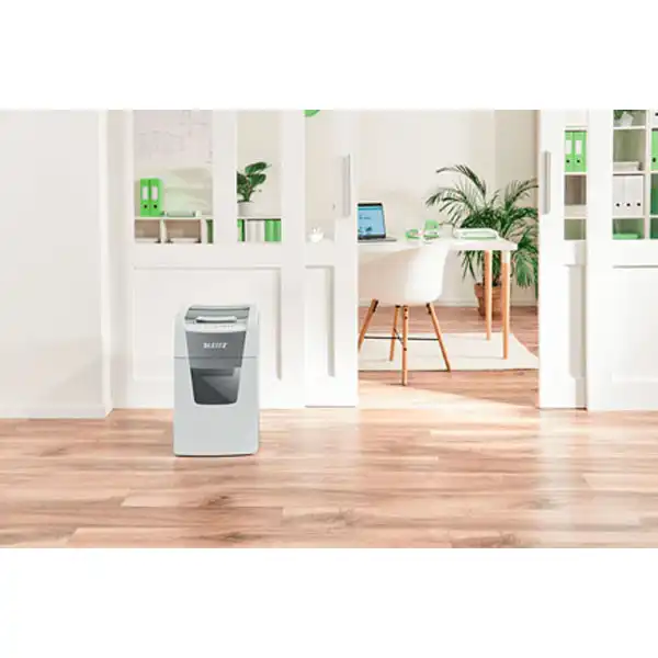 DESTRUCTORA IQ AUTO+ OFFICE 150 P5 BLANCA LEITZ 80140000 DESTRUCTORA IQ AUTO+ OFFICE 150 P5 BLANCA LEITZ 80140000