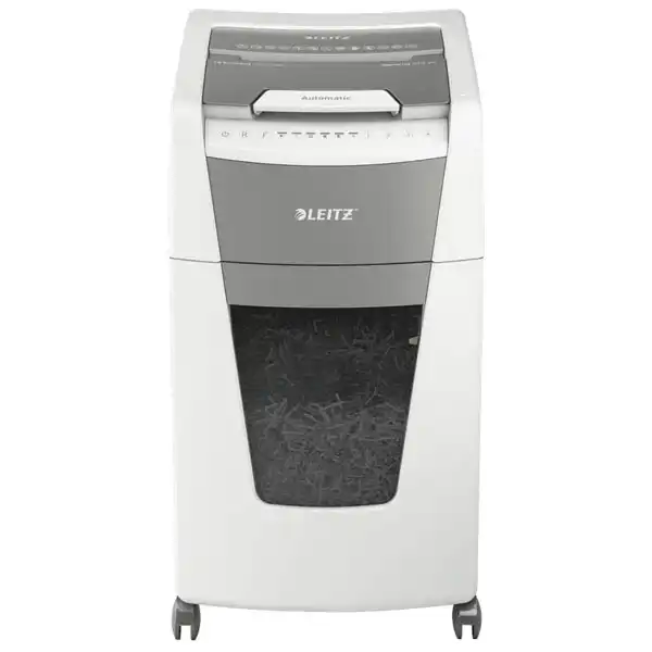 DESTRUCTORA IQ AUTO+ OFFICE 300 P5 BLANCA LEITZ 80160000 DESTRUCTORA IQ AUTO+ OFFICE 300 P5 BLANCA LEITZ 80160000
