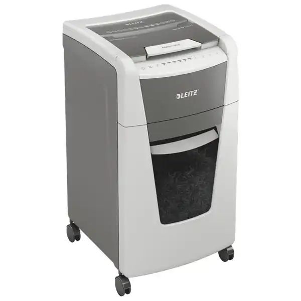DESTRUCTORA IQ AUTO+ OFFICE 300 P5 BLANCA LEITZ 80160000 DESTRUCTORA IQ AUTO+ OFFICE 300 P5 BLANCA LEITZ 80160000
