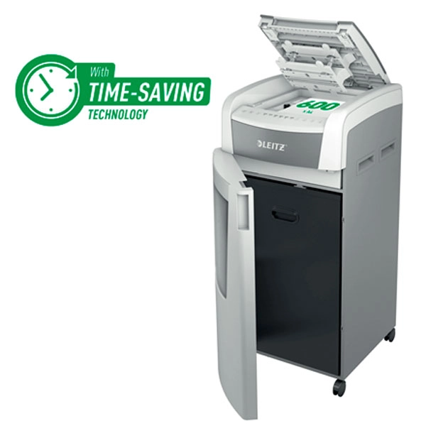 DESTRUCTORA IQ AUTO+ OFFICE PRO 600 P4 BLANCA LEITZ 80170000