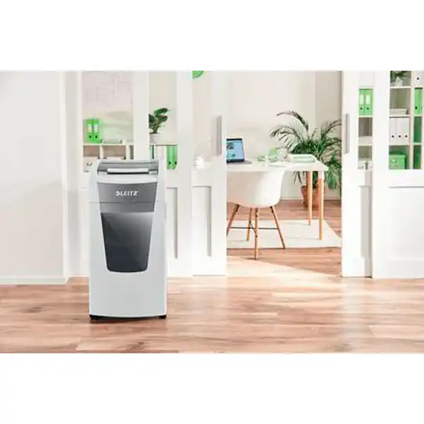 DESTRUCTORA IQ AUTO+ OFFICE PRO 600 P4 BLANCA LEITZ 80170000