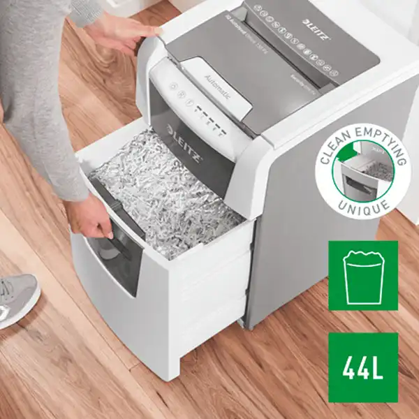 DESTRUCTORA IQ AUTO+ OFFICE PRO 600 P4 BLANCA LEITZ 80170000