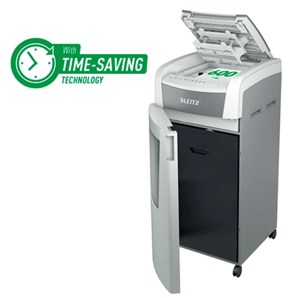 DESTRUCTORA IQ AUTO+ OFFICE PRO 600 P5 BLANCA LEITZ 80180000 DESTRUCTORA IQ AUTO+ OFFICE PRO 600 P5 BLANCA LEITZ 80180000