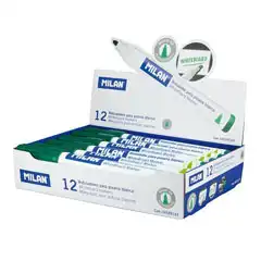 ROTULADOR PIZARRA BLANCA PUNTA REDONDA VERDE MILAN 16529124 29738 ROTULADOR PIZARRA BLANCA PUNTA REDONDA VERDE MILAN 16529124 29738