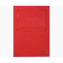 SUBCARPETA VENTANA A4 FOREVER ROJO 120GR 100UDS EXACOMPTA 50105E 32109 SUBCARPETA VENTANA A4 FOREVER ROJO 120GR 100UDS EXACOMPTA 50105E 32109