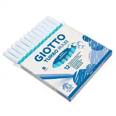 GIOTTO ROTULADORES TURBO MAXI AZUL CIELO 12UDS 456028 34226 GIOTTO ROTULADORES TURBO MAXI AZUL CIELO 12UDS 456028 34226