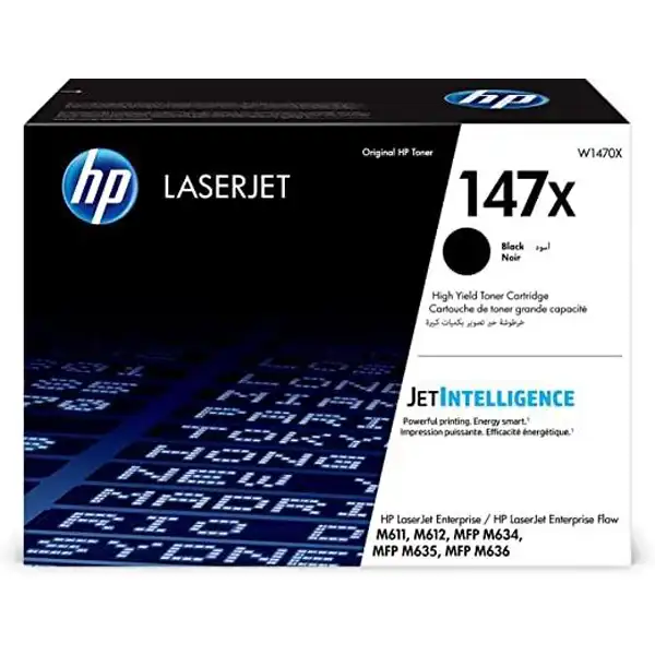 HP 147X (W1470X) TONER ORIGINAL NEGRO 39171 HP 147X (W1470X) TONER ORIGINAL NEGRO 39171