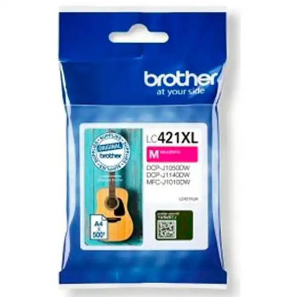 BROTHER LC421XLM (LC421XLM) TINTA ORIGINAL MAGENTA 43666 BROTHER LC421XLM (LC421XLM) TINTA ORIGINAL MAGENTA 43666