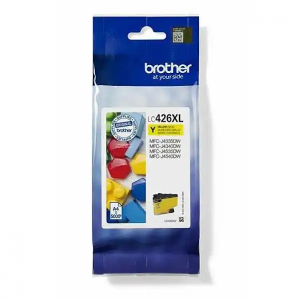BROTHER LC426XLY (LC426XLY) TINTA ORIGINAL AMARILLO 44167 BROTHER LC426XLY (LC426XLY) TINTA ORIGINAL AMARILLO 44167