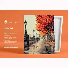 SET DE PINTURA POR NUMEROS ALEX BOG OTOÑO EN PARIS 40X50CM SG-0299 (45667) SET DE PINTURA POR NUMEROS ALEX BOG OTOÑO EN PARIS 40X50CM SG-0299 (45667)