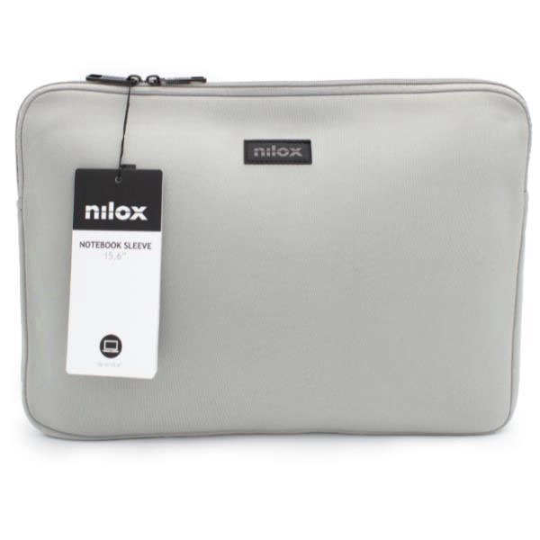 FUNDA PORTATIL 15.6 SLEEVE GRIS NILOX NXF1503 46960 FUNDA PORTATIL 15.6 SLEEVE GRIS NILOX NXF1503 46960