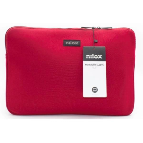 FUNDA PORTATIL 15.6 SLEEVE ROJO NILOX NXF1504 46962 FUNDA PORTATIL 15.6 SLEEVE ROJO NILOX NXF1504 46962