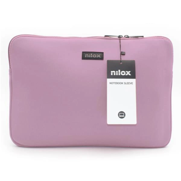 FUNDA PORTATIL 15.6 SLEEVE ROSA NILOX NXF1505 46963 FUNDA PORTATIL 15.6 SLEEVE ROSA NILOX NXF1505 46963