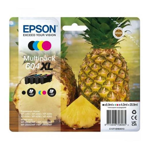 EPSON 604XL (C13T10H64010) TINTA ORIGINAL Cuatricolor 50041 EPSON 604XL (C13T10H64010) TINTA ORIGINAL Cuatricolor 50041