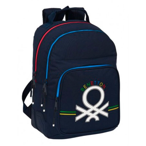 MOCHILA SAFTA DOBLE ADAPTABLE CARRO BENETTON SIXTIES 612306773 51313 MOCHILA SAFTA DOBLE ADAPTABLE CARRO BENETTON SIXTIES 612306773 51313