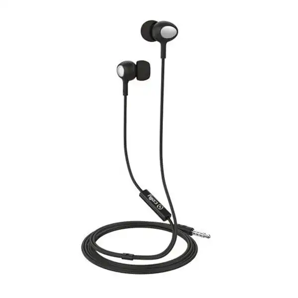 CELLY AURICULAR JACK 3.5 STEREO CON MICROFONO NEGRO UP500BK 54373 CELLY AURICULAR JACK 3.5 STEREO CON MICROFONO NEGRO UP500BK 54373