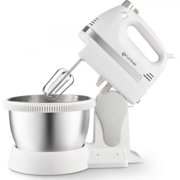 GRUNKEL AMASADORA CON BOL 2L, 350W 5 VELOCIDADES + ACCESORIOS 58280 GRUNKEL AMASADORA CON BOL 2L, 350W 5 VELOCIDADES + ACCESORIOS 58280