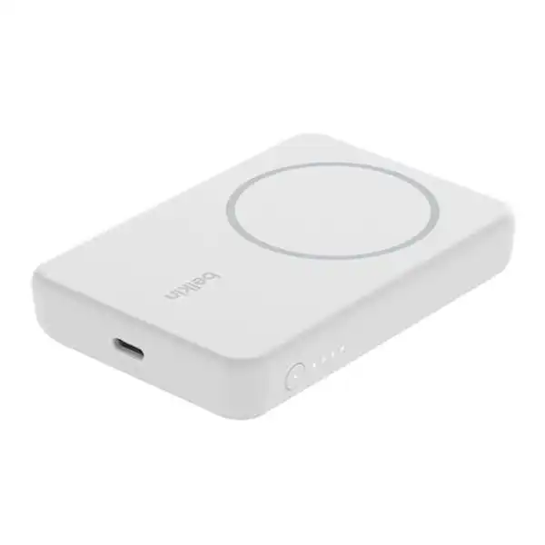BELKIN CARGADOR INALAMBRICO POWER BANK 5K MAH 1XUSB-C BLANCO 60208 BELKIN CARGADOR INALAMBRICO POWER BANK 5K MAH 1XUSB-C BLANCO 60208